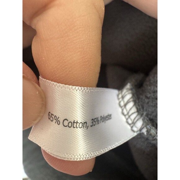 NWOT CG Habitats Large Womens Gray Hoodie Cotton Blend Long - Picture 4 of 8